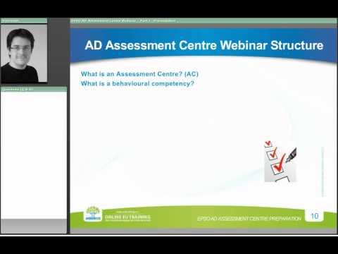 What is the EPSO Assessment Centre like? - EPSO Administrator (AD) Assessment Centre Webinar