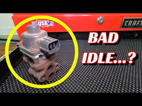EGR Solenoid Valve - Rough Idling - How to test and replace