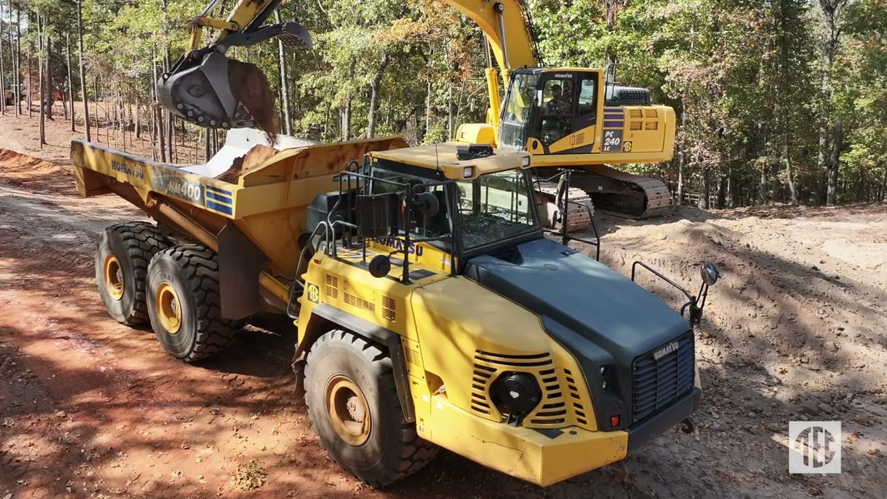 Diverse Fleet of Equipment from TEC Helps Russell Lands Inc. with Special Development Projects