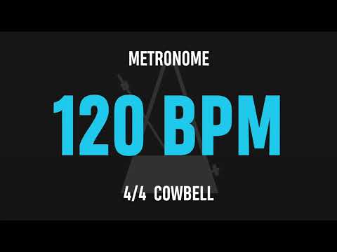 120 BPM 4/4 - Best Metronome (Cowbell)