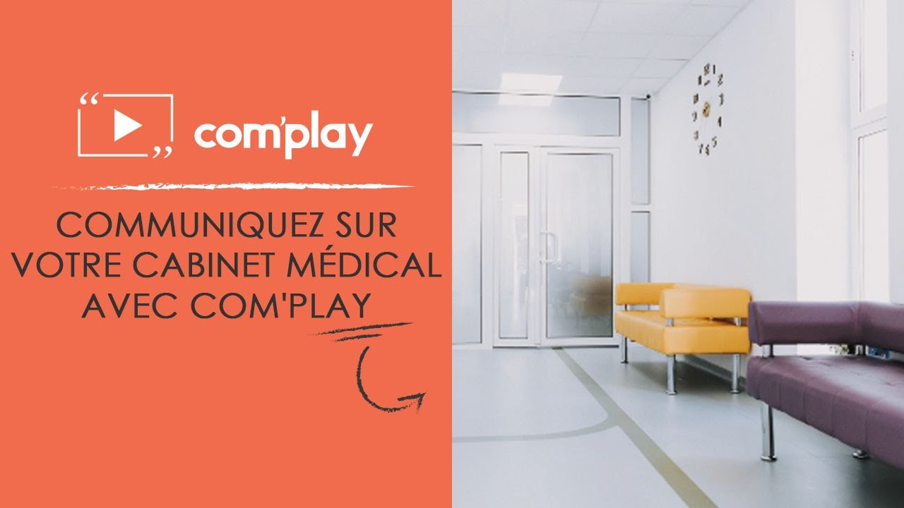 Image YouTube L’affichage dynamique pour communiquer dans votre cabinet médical