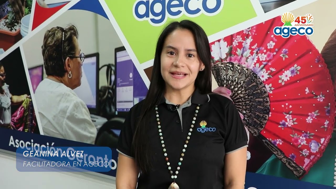 Mensaje de Geanina Alvez, facilitadora de AGECO.