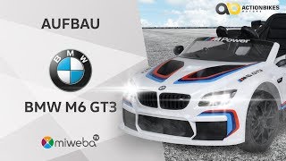 BMW M6 GT3 Aufbau ⚡ | Kinder Elektroauto | Actionbikes Motors | Deutsch
