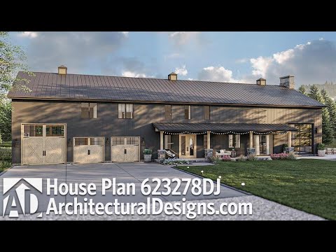 Barndominium-Style House Plan 623278DJ Virtual Tour