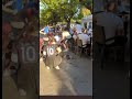 Rangers and Frankfurt fans singing together in Seville ahead of Europa League Final