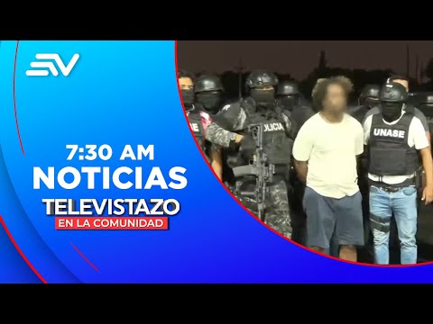Capturan a alias 'Bob Marley' en la provincia de Santa Elena | Televistazo | Ecuavisa