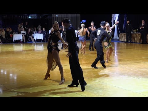 Vladislav Nikishin - Polina Golubeva RUS, Samba | Tallinn Open 2018