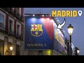 ? FC BARCELONA TAKES OVER MADRID STREETS (VIRAL BANNER RAUL IS CULER) ?