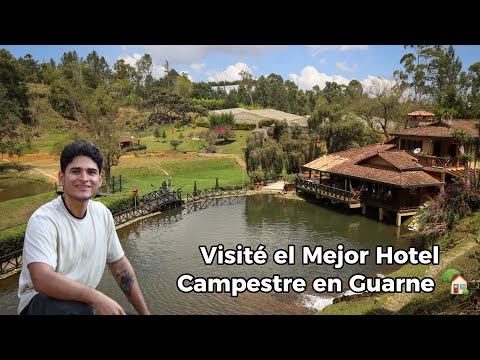 Exploré el HOTEL EL LAGO, El Más Hermoso de GUARNE, Vereda Yolombal (Antioquia) 🏡