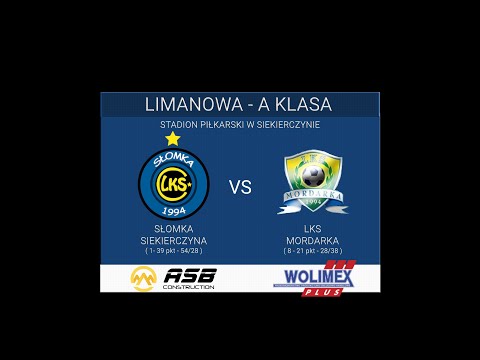 SŁOMKA SIEKIERCZYNA 2:1 LKS MORDARKA | 12.06.2022 |