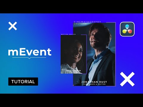 mEvent DVR Tutorial — Creating a captivating graphic layout for any event — MotionVFX