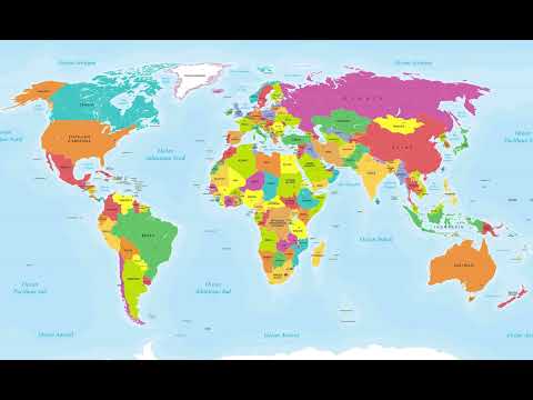 carte du Monde