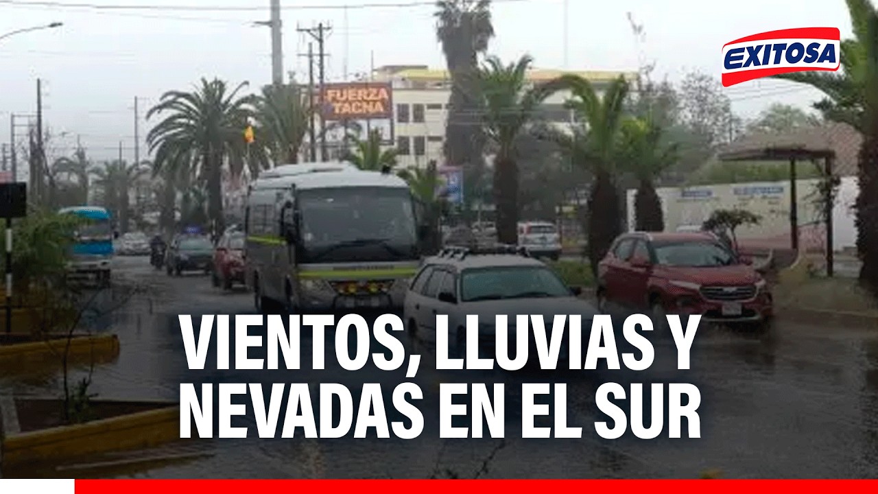 🔴🔵 Senamhi emitió diversos avisos meteorológicos para las regiones del sur