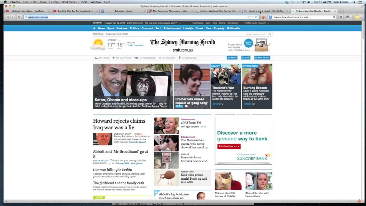 Using Word Clouds in the Classroom