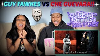 Epic Rap Battles of History &quot;Guy Fawkes vs Che Guevara&quot; REACTION!!!