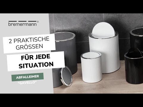 Minikosmetikeimer Gavello 90318 Weiß