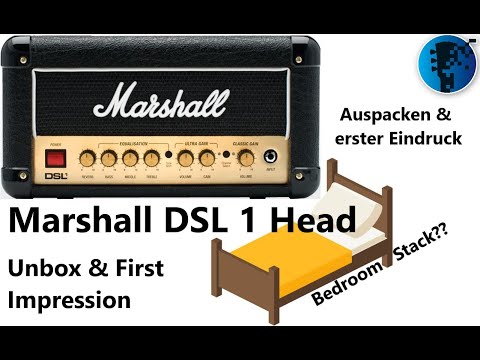 Marshall DSL1HR 2-Channel 1-Watt Guitar Amp Head 2018 - Present - Black image 5