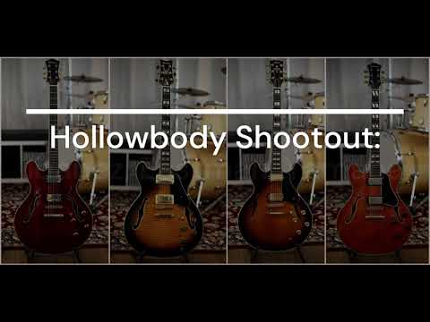 semi-hollow guitar comparison: Ibanez JSM 10, Yamaha SA 2200, Eastman TV59/v and T186MX