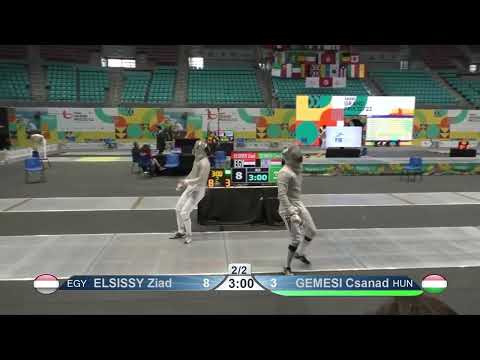 Tunis Grand Prix 2023 SMS - L32 - Ziad Elsissy EGY v Csanad Gemesi HUN