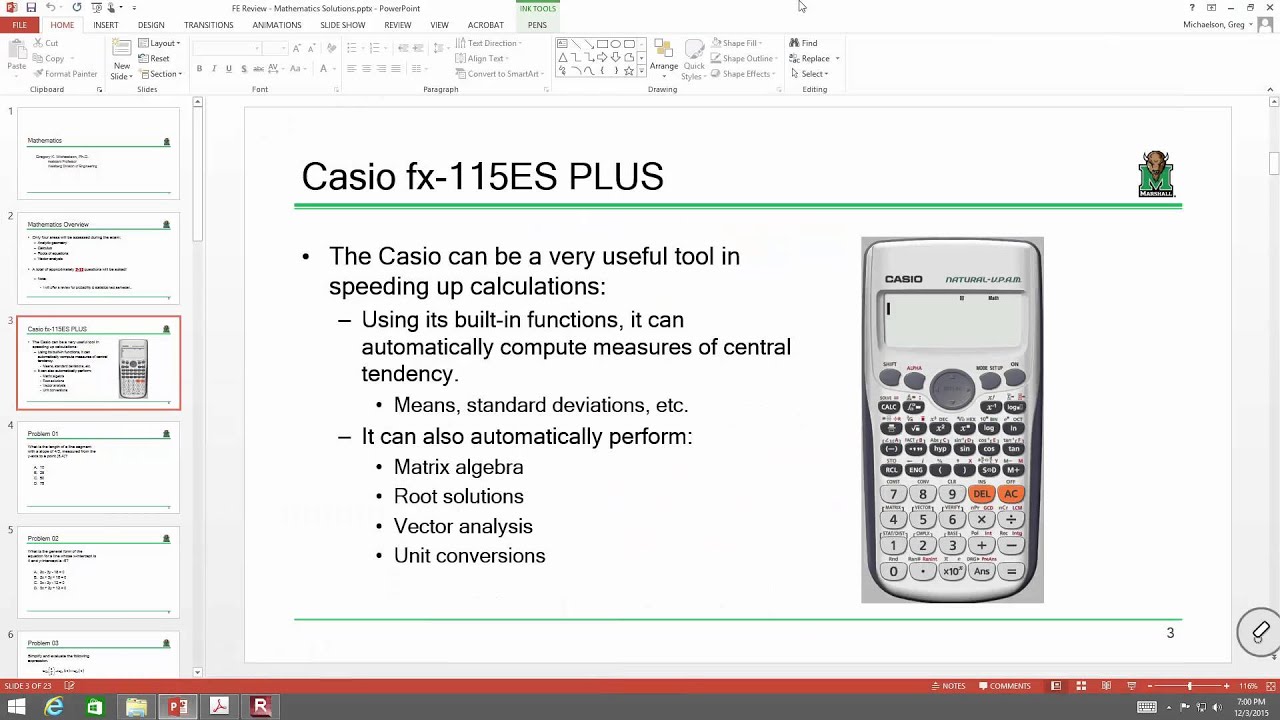Mathematics (Video 2)