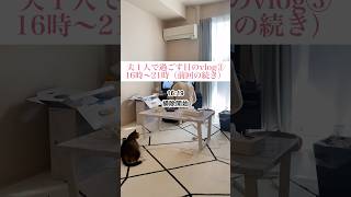 【夫】夫１人で過ごす日のvlog③#夫婦vlog#日常vlog#30代#30代夫婦#夫婦