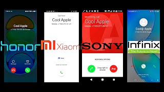Stock ringtones HONOR & Infinix & Samsung & Sony &  Xiaomi screen recording calls / Incoming Calls