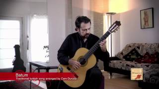 Video thumbnail for Cem Duruöz plays and discusses his Alhambra Luthier India guitar. by alhambrausa