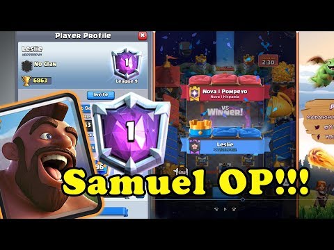 Top 1 Global Leslie 6863  Live Ladder Push | Best HOG Player EVER ???