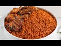 How To Make The Perfect Jollof Rice Smokey Rich And Delicious