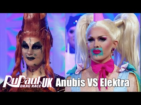 Anubis VS Elektra Fence Lip Sync | Rupaul's Drag Race UK Season 3 Part 2