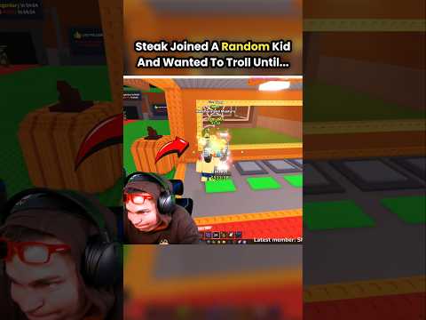 Steak Steals A Kids OG Brainrot And He Starts Crying 😭💀