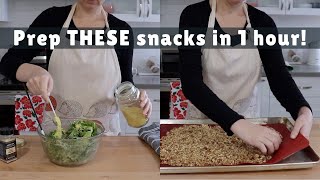 Prep THESE Snacks for a Healthy Week Ahead!