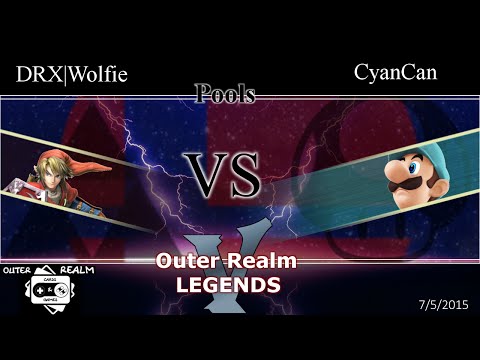 ORL V - Cyan Can (Luigi) vs. DRX|Wolfei (Link) - Pools - Smash Wii U
