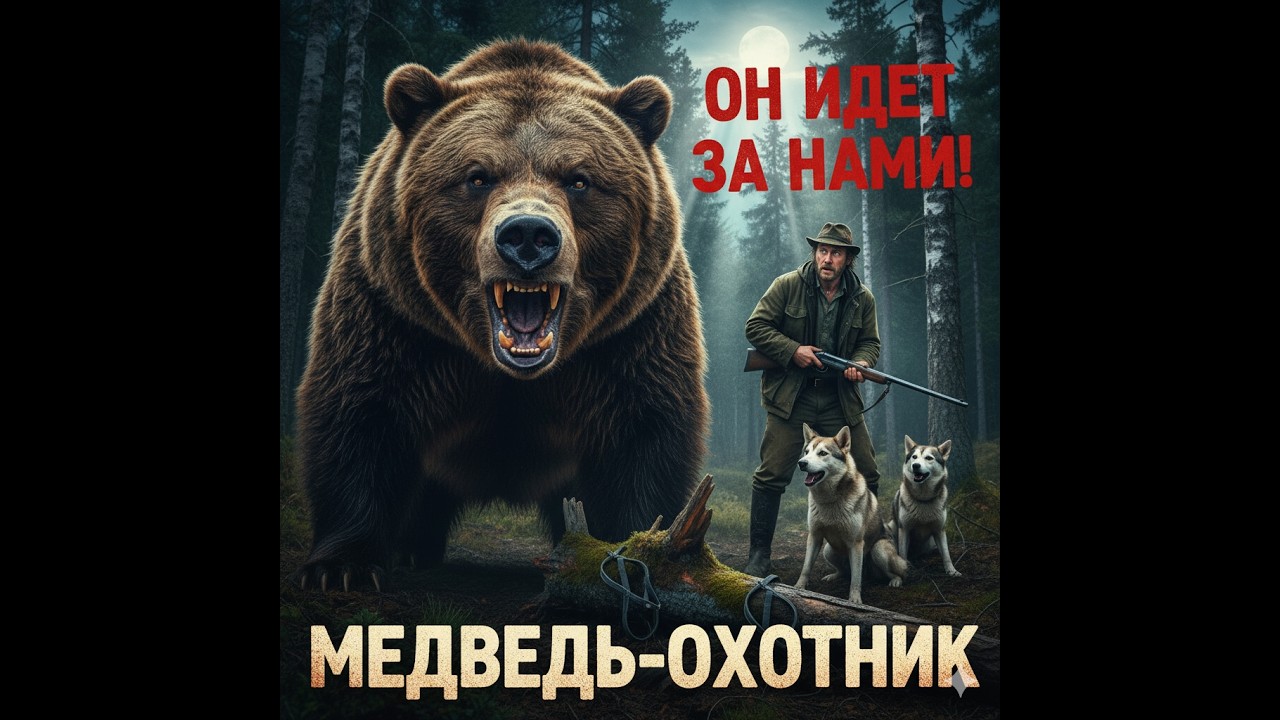 Медведь охотник!