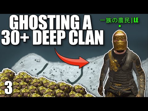 I GHOSTED THIS 30+ DEEP JAPANESE CLAN FOR LOADS OF LOOT | Solo Rust