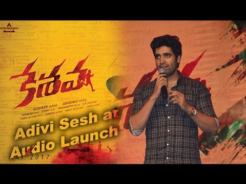 Adivi Sesh Speech At Keshava Audio Launch