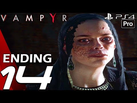 VAMPYR - Gameplay Walkthrough Part 14 - Ending & Red Queen Final Boss (PS4 PRO)