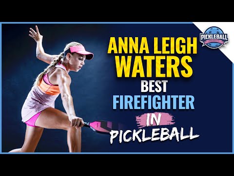 Anna Leigh Waters - The 15 Years Old FireFighter in Pickleball
