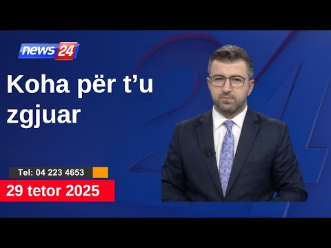 29 tetor 2025📞Telefonatat e Teleshikuesve" News24 -"Koha për t'u zgjuar"në studio Renaldo Salianji