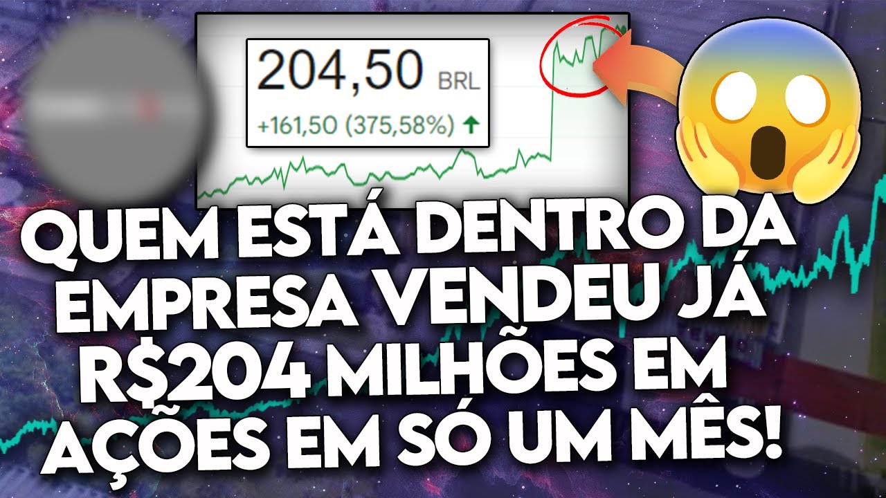 10 AÇÕES que os DONOS e DIRETORES estão VENDENDO! (Os INSIDERS estão VENDO PROBLEMAS?) - TOP 10