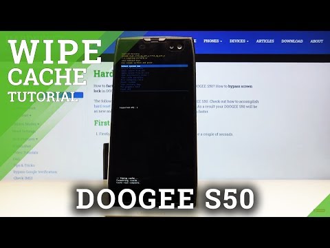 How to Wipe Cache Partition in DOOGEE S50 – Delete Junk Files