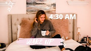 4:30 AM MORNING ROUTINE | Tips and Tricks for waking up early!