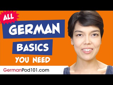 Learn German Today - ALL the German Basics for Absolute Beginners