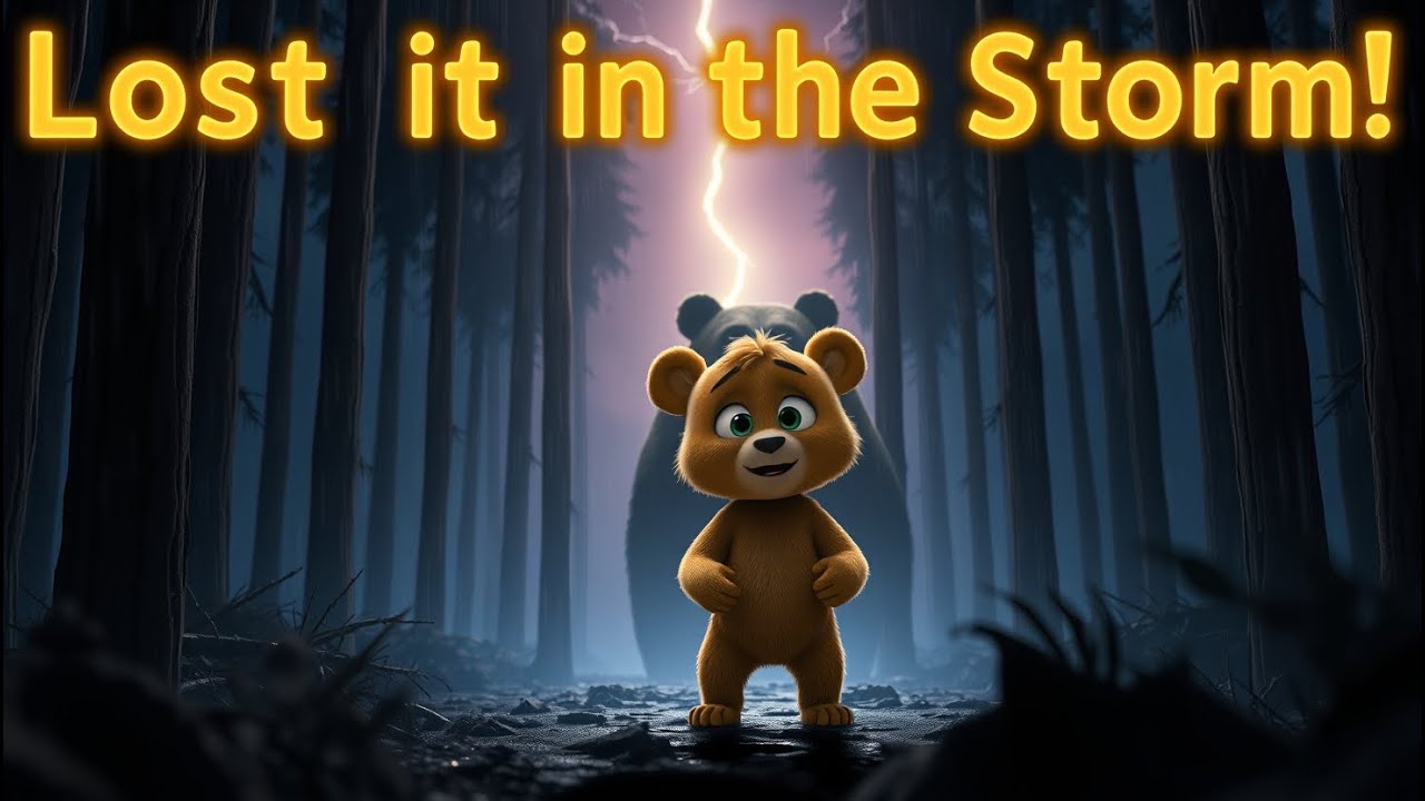 Lost in the Storm: Bear's Brave Journey | read aloud stories for kids | bedtime stories for kids