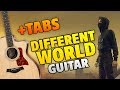 Alan Walker - Different World (Fingerstyle Guitar Cover With Tabs And Karaoke Lyrics)