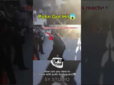 Putin Under Attack?! Bodyguard Reacts! #putin #sigma #bodyguard #russia  #putinvladimir