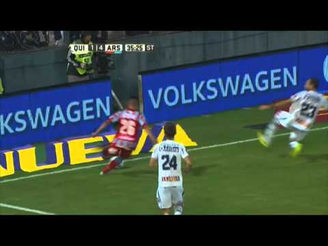 Gol de Caneo. Quilmes 1 - Arsenal 4. Fecha 10. Primera División 2016