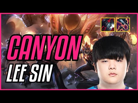 CANYON - LEE SIN vs IVERN JUNGLE - EUW CHALLENGER - PATCH 11.10