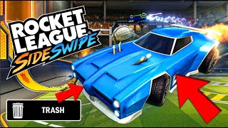 THE DOMINUS IS THE WORST CAR IN ROCKET LEAGUE SIDESWIPE!