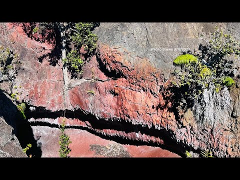 プウ・フルフルからマウナ・ウル北面を望む。